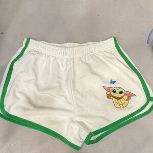 Star Wars Athletic Shorts with Green Trim